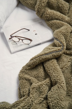 Logo trade promotional items picture of: VINGA Maine GRS recycled double pile blanket